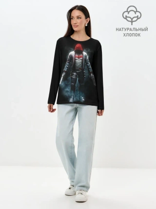 Лонгслив женский. Хлопок / Red Hood