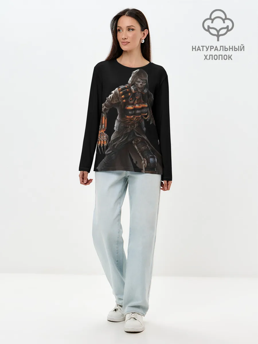 Лонгслив женский. Хлопок / Scarecrow