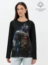 Лонгслив женский. Хлопок / Batman: Arkham Knight