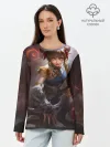 Лонгслив женский. Хлопок / mobile legends