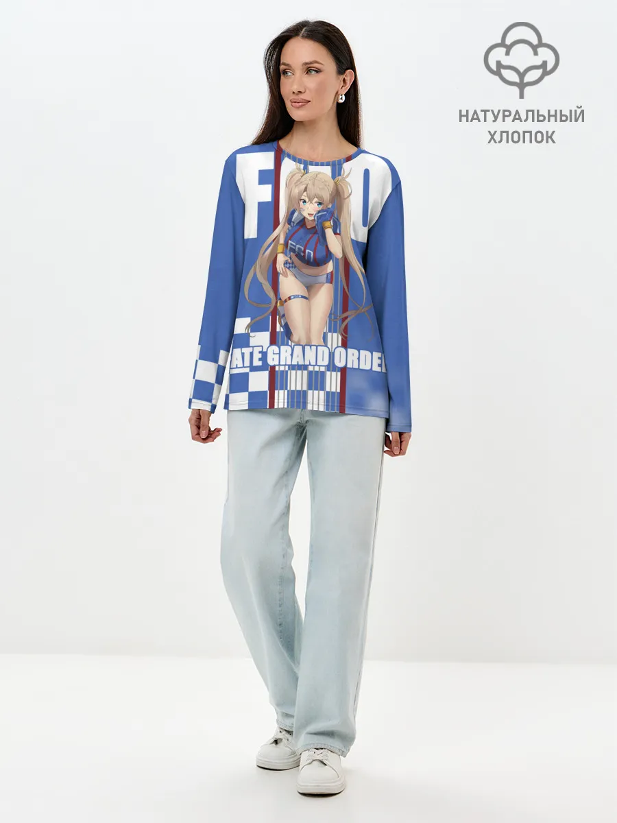 Лонгслив женский. Хлопок / Fate