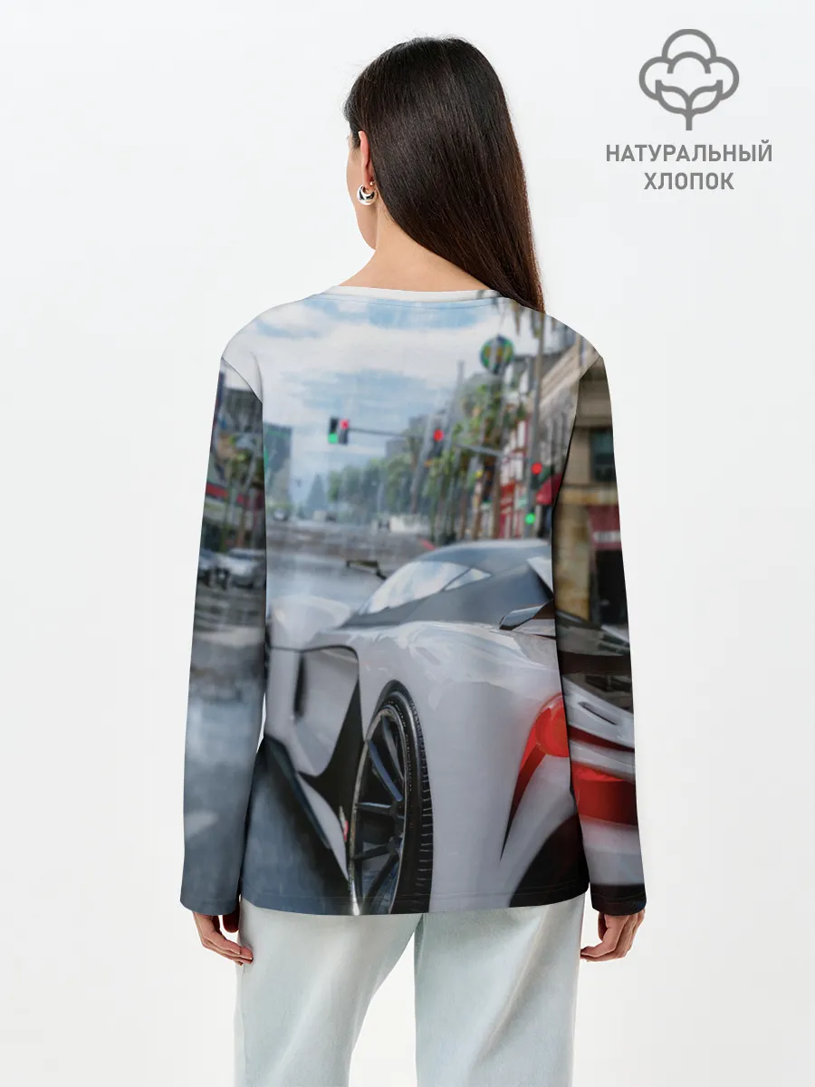 Лонгслив женский. Хлопок / NFS Most Wanted