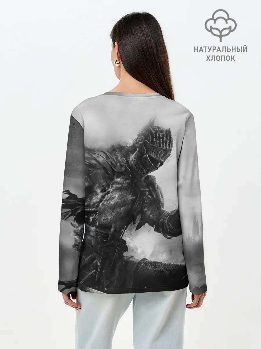 Лонгслив женский. Хлопок / DARK SOULS