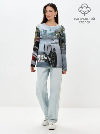 Лонгслив женский. Хлопок / Gta V