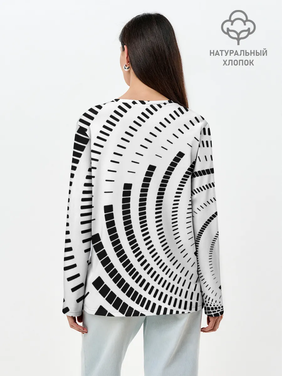 Лонгслив женский. Хлопок / Россия