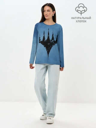 Лонгслив женский. Хлопок / Magic the gathering