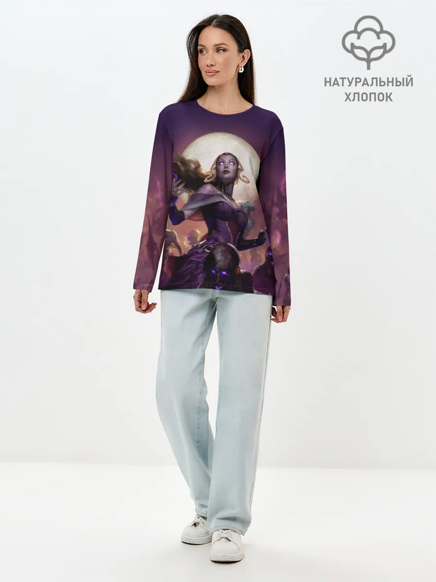 Лонгслив женский. Хлопок / Eldritch Moon