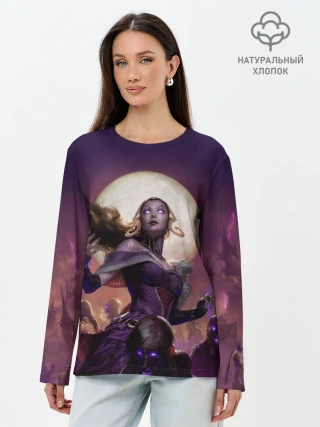 Лонгслив женский. Хлопок / Eldritch Moon