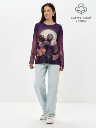 Лонгслив женский. Хлопок / Eldritch Moon