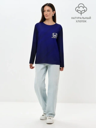 Лонгслив женский. Хлопок / HONDA