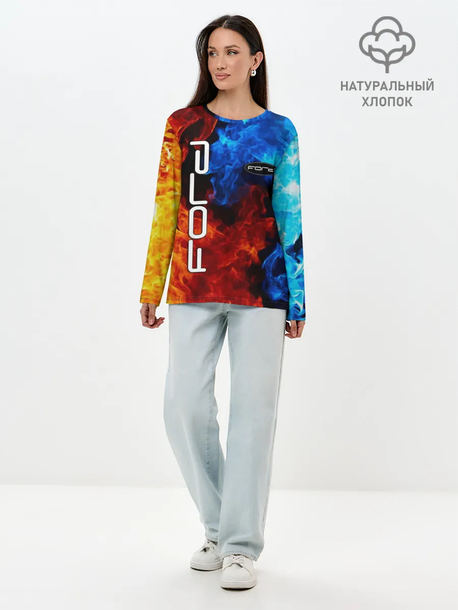 Лонгслив женский. Хлопок / FORD