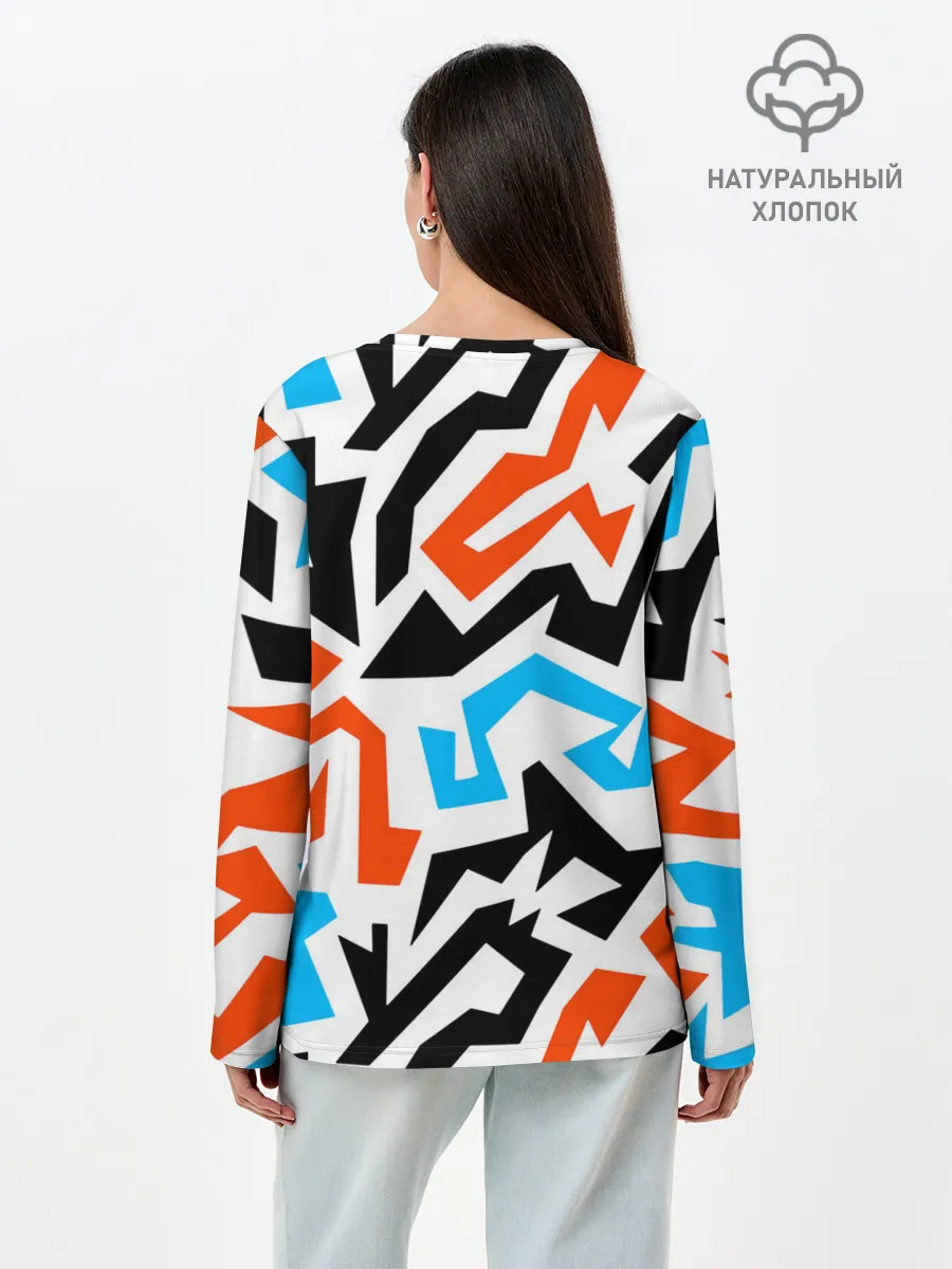 Лонгслив женский. Хлопок / Russia