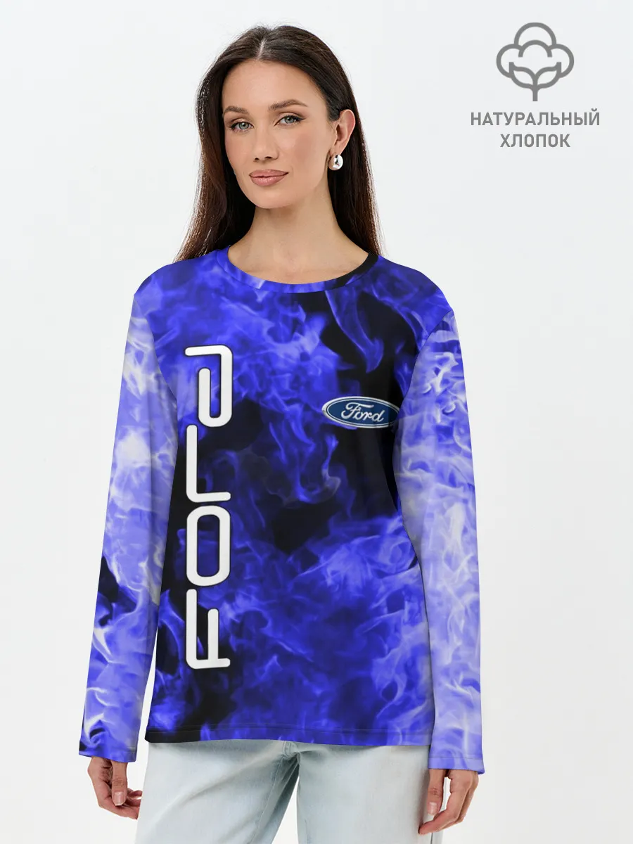 Лонгслив женский. Хлопок / FORD