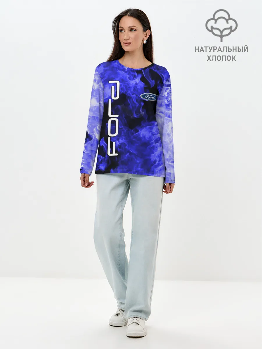Лонгслив женский. Хлопок / FORD