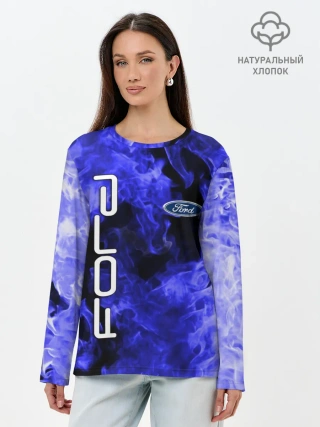 Лонгслив женский. Хлопок / FORD
