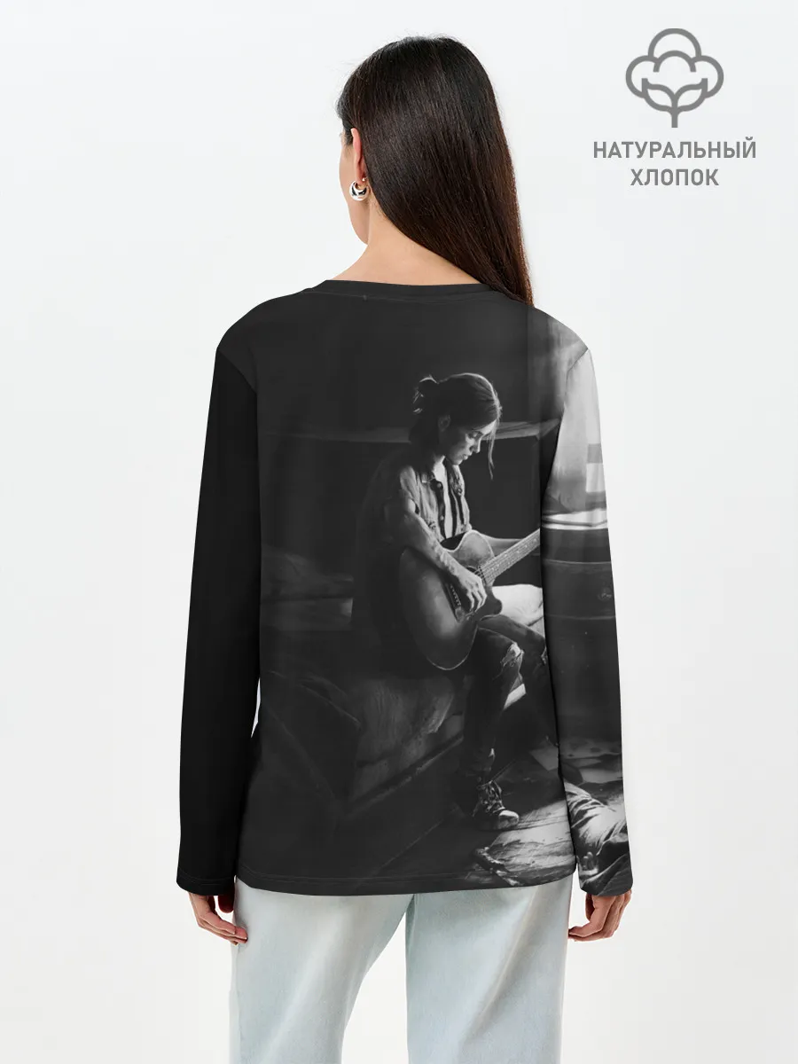 Лонгслив женский. Хлопок / THE LAST OF US 2 | ОДНИ ИЗ НАС 2 ЭЛЛИ