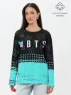 Лонгслив женский. Хлопок / BTS / БТС