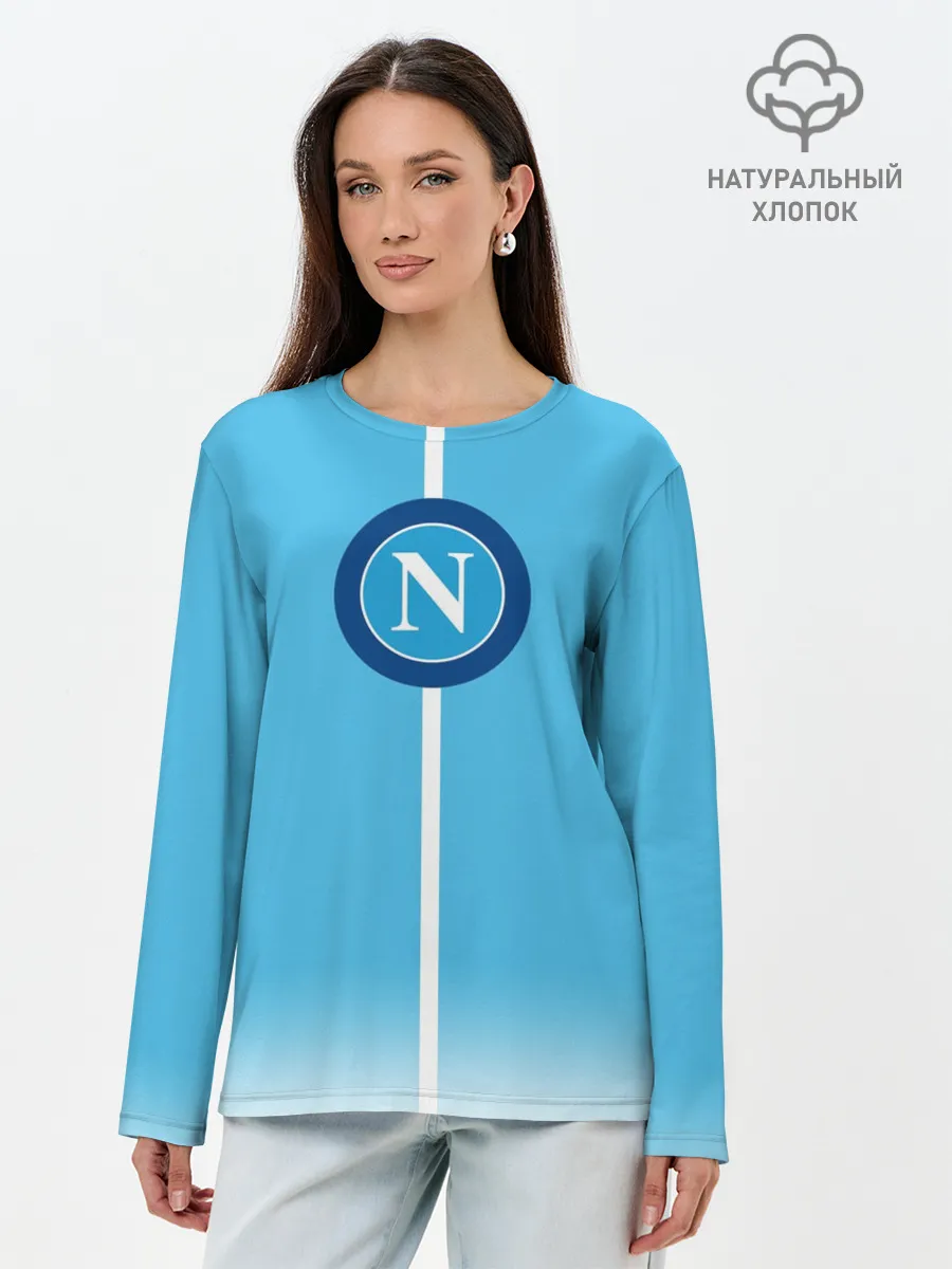 Лонгслив женский. Хлопок / Наполи