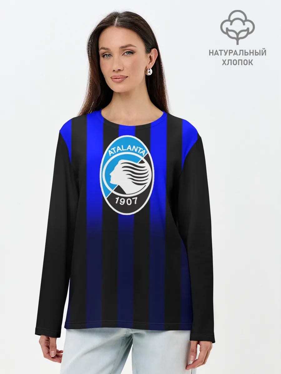 Лонгслив женский. Хлопок / Аталанта