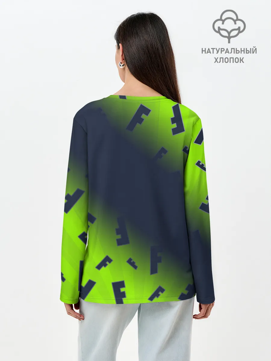 Лонгслив женский. Хлопок / FORTNITE / ФОРТНАЙТ