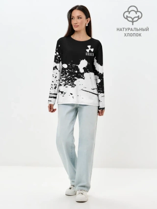 Лонгслив женский. Хлопок / S.T.A.L.K.E.R.