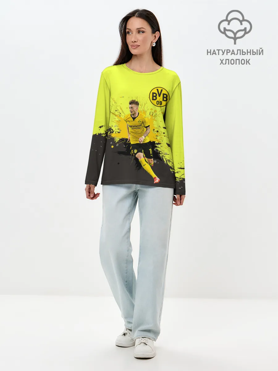 Лонгслив женский. Хлопок / Марко Ройс