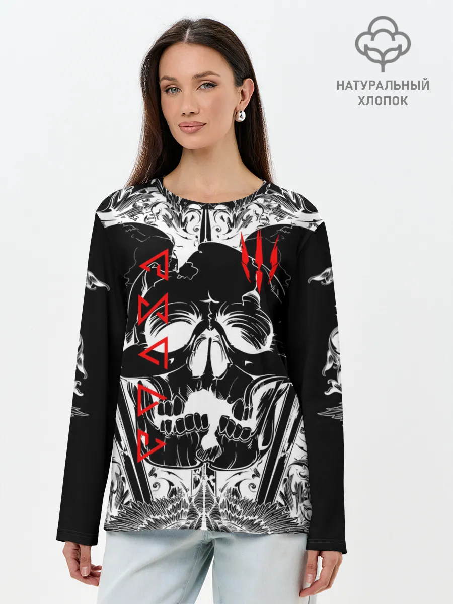 Лонгслив женский. Хлопок / The Witcher