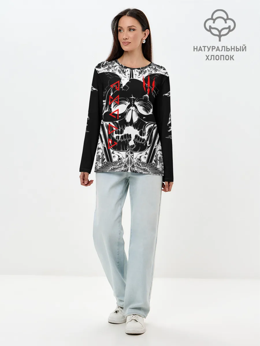 Лонгслив женский. Хлопок / The Witcher