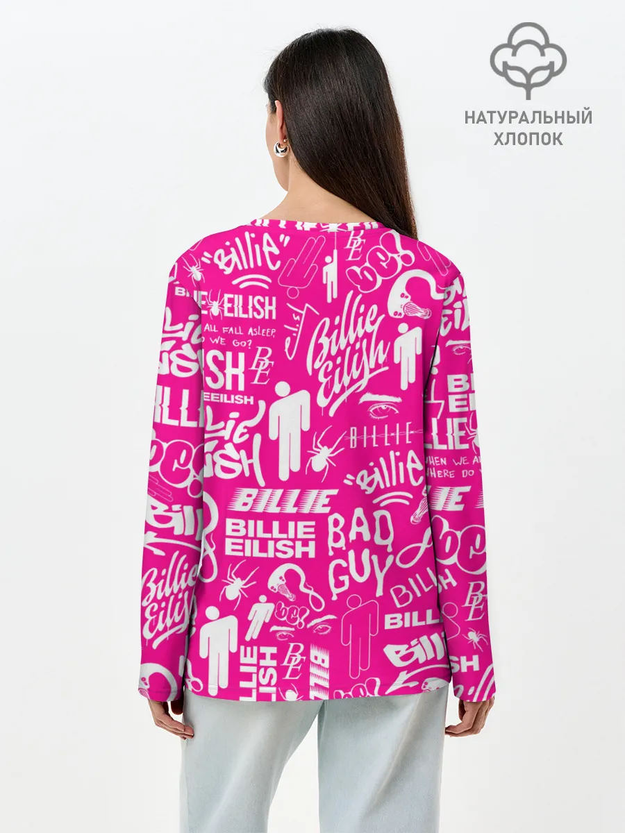 Лонгслив женский. Хлопок / BILLIE EILISH | БИЛЛИ АЙЛИШ