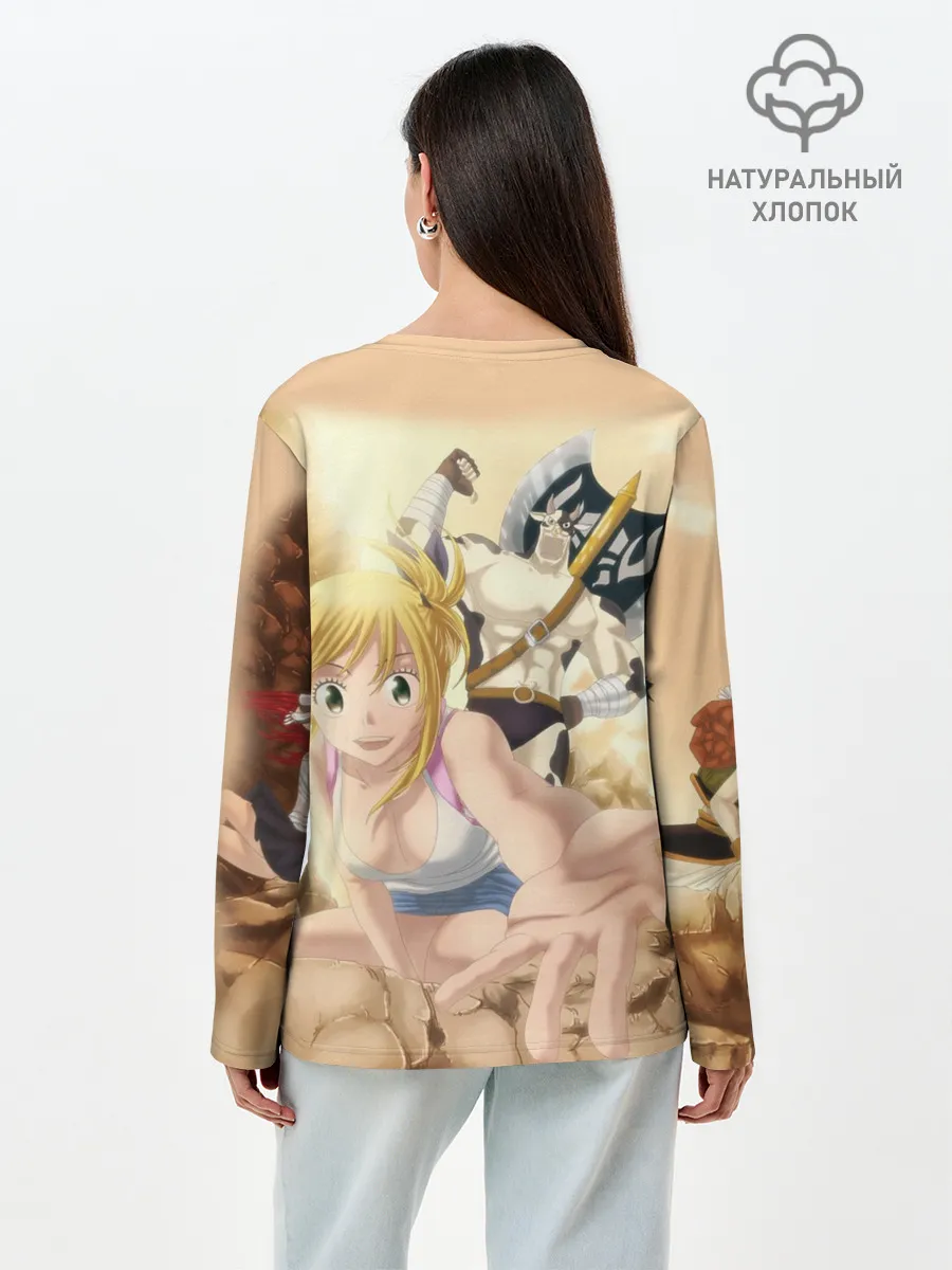 Лонгслив женский. Хлопок / Люси и Телец