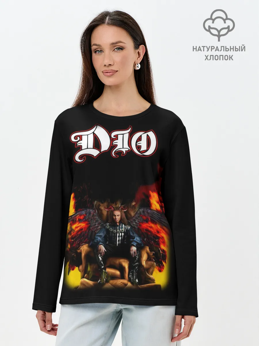Лонгслив женский. Хлопок / Dio