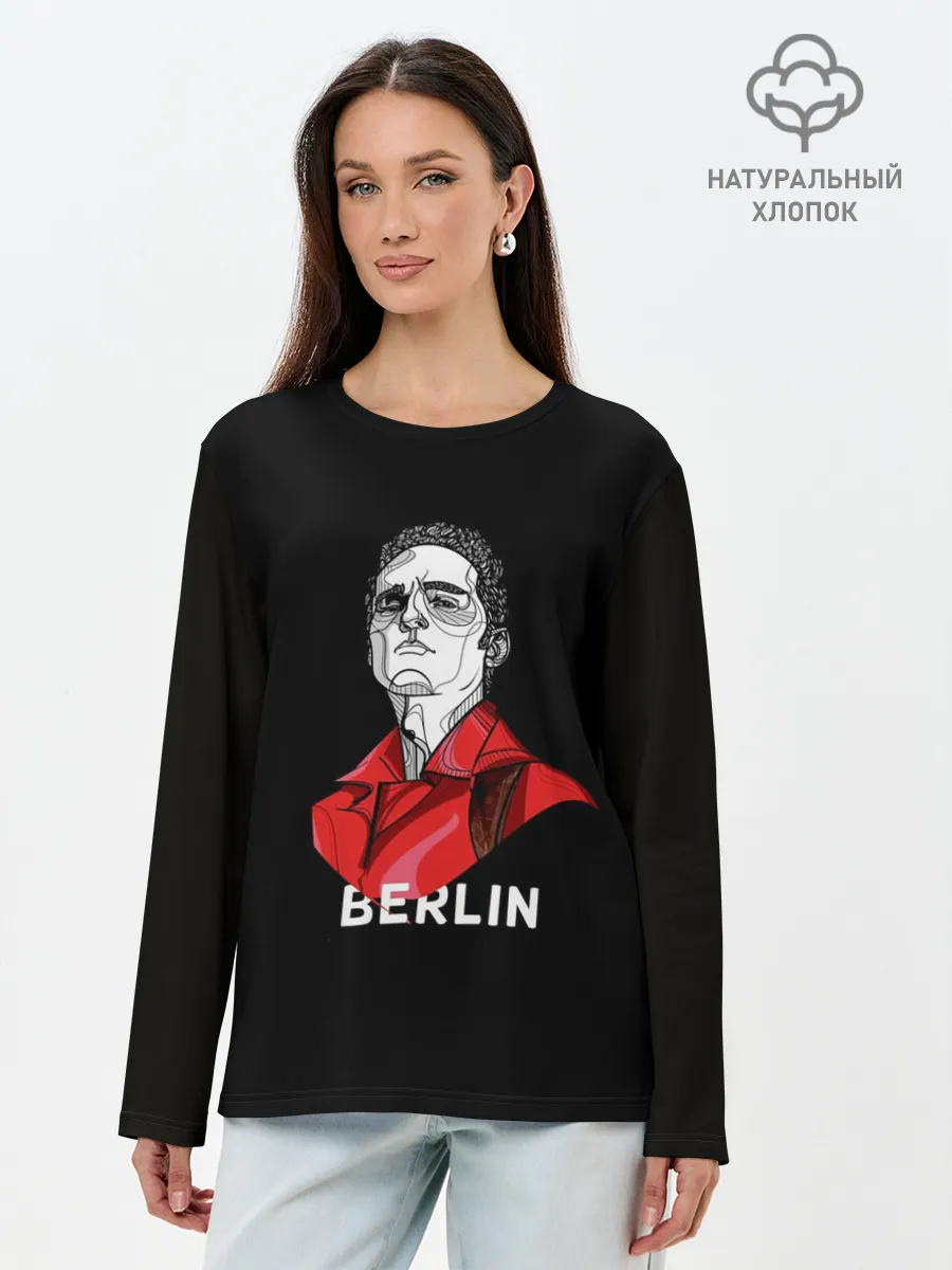 Лонгслив женский. Хлопок / БУМАЖНЫЙ ДОМ