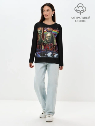 Лонгслив женский. Хлопок / Dio #9