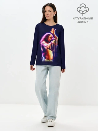 Лонгслив женский. Хлопок / Dio #39