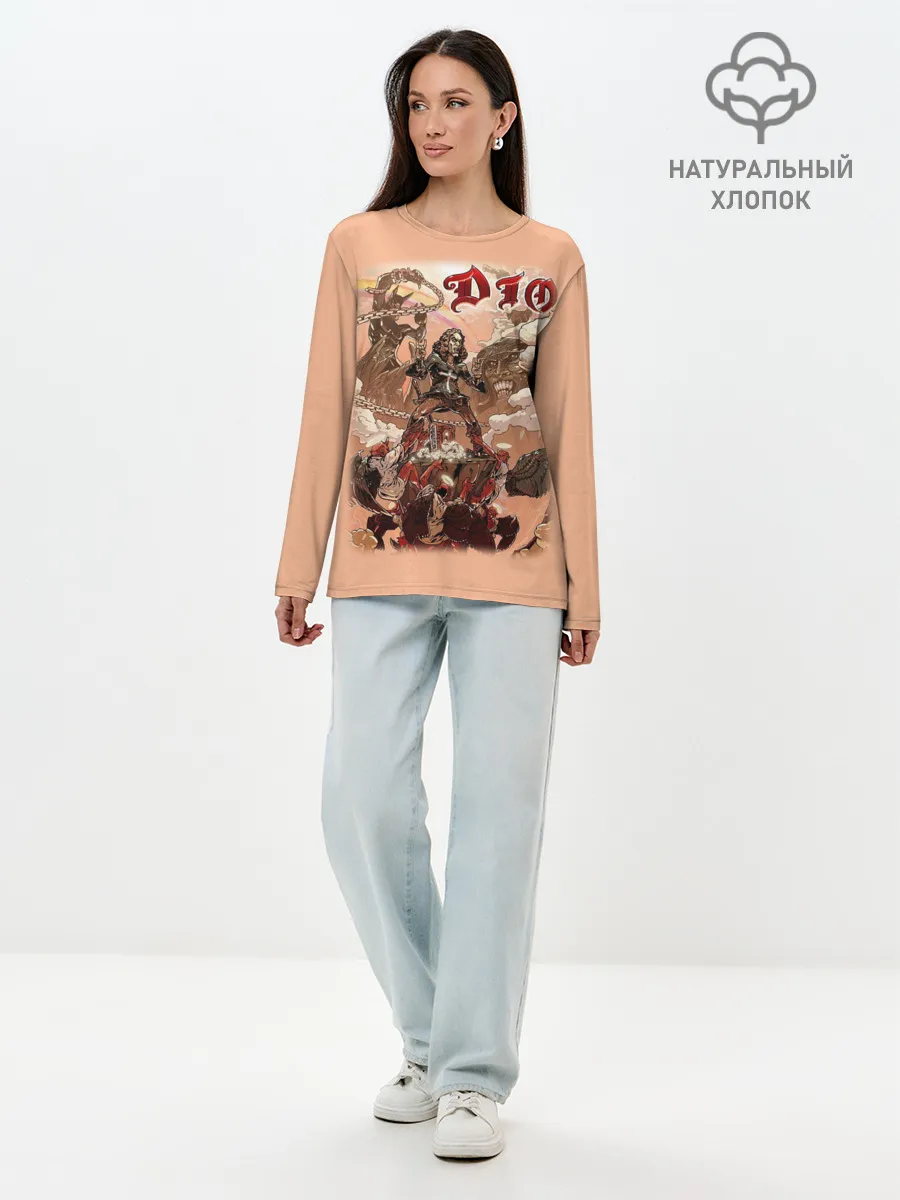 Лонгслив женский. Хлопок / Dio #35