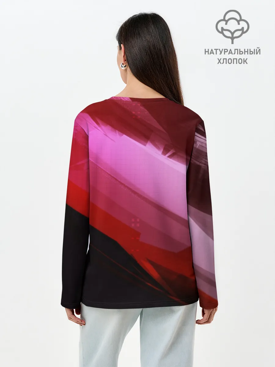 Лонгслив женский. Хлопок / Gradi End