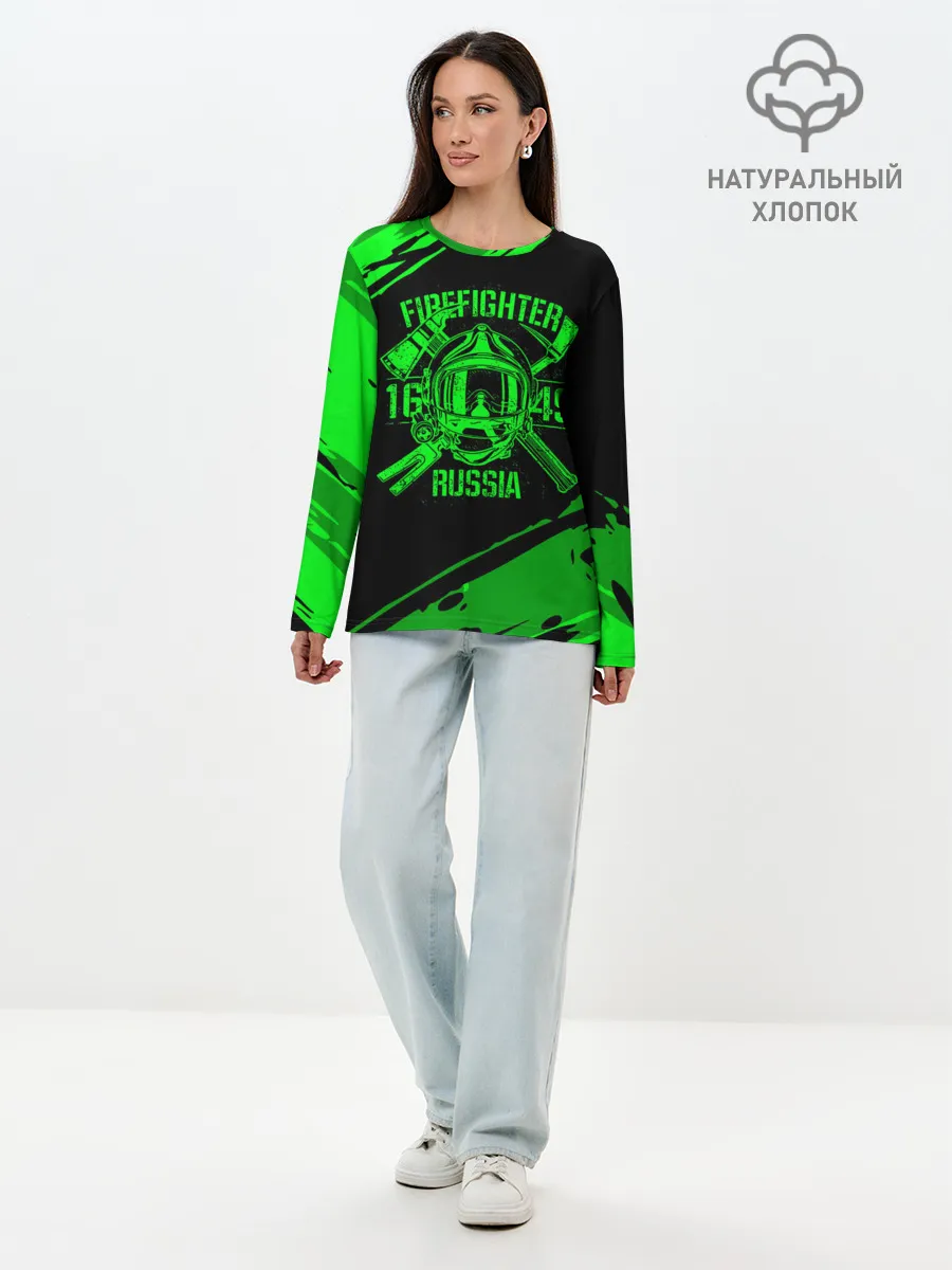Лонгслив женский. Хлопок / FIREFIGHTER 1649 RUSSIA
