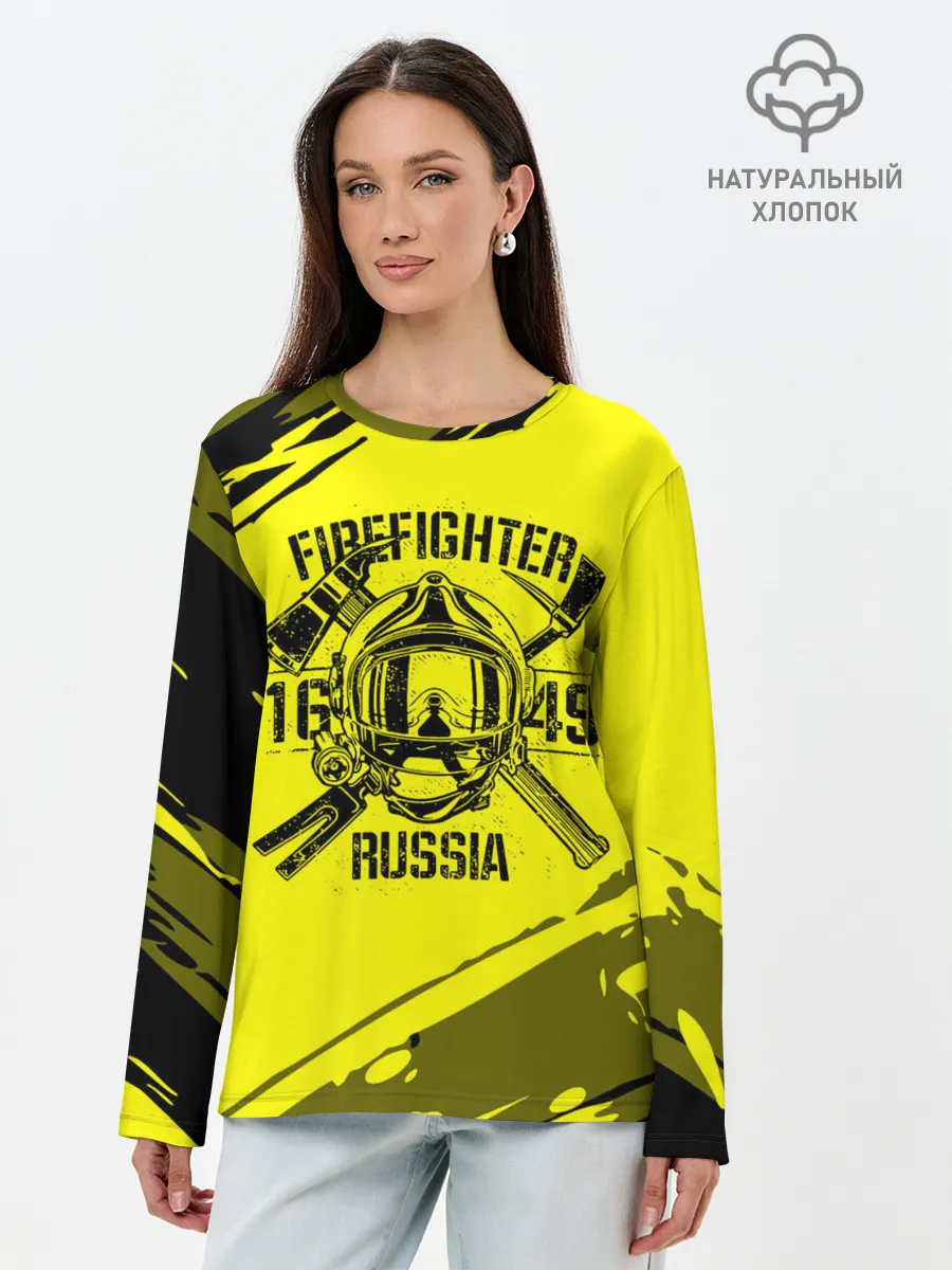Лонгслив женский. Хлопок / FIREFIGHTER 1649 RUSSIA