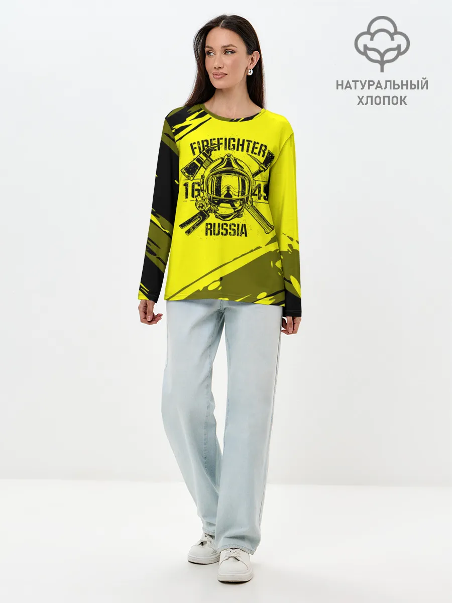Лонгслив женский. Хлопок / FIREFIGHTER 1649 RUSSIA