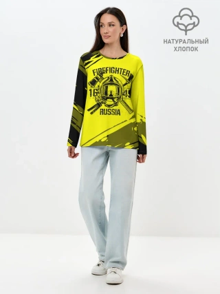Лонгслив женский. Хлопок / FIREFIGHTER 1649 RUSSIA
