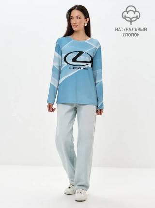 Лонгслив женский. Хлопок / lexus