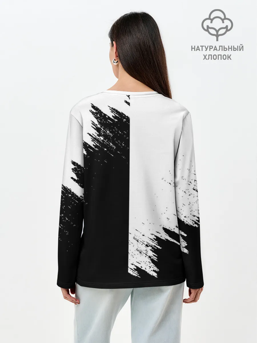 Лонгслив женский. Хлопок / BILLIE EILISH / БИЛЛИ АЙЛИШ