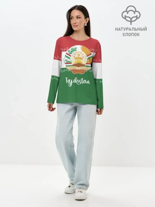 Лонгслив женский. Хлопок / Таджикистан