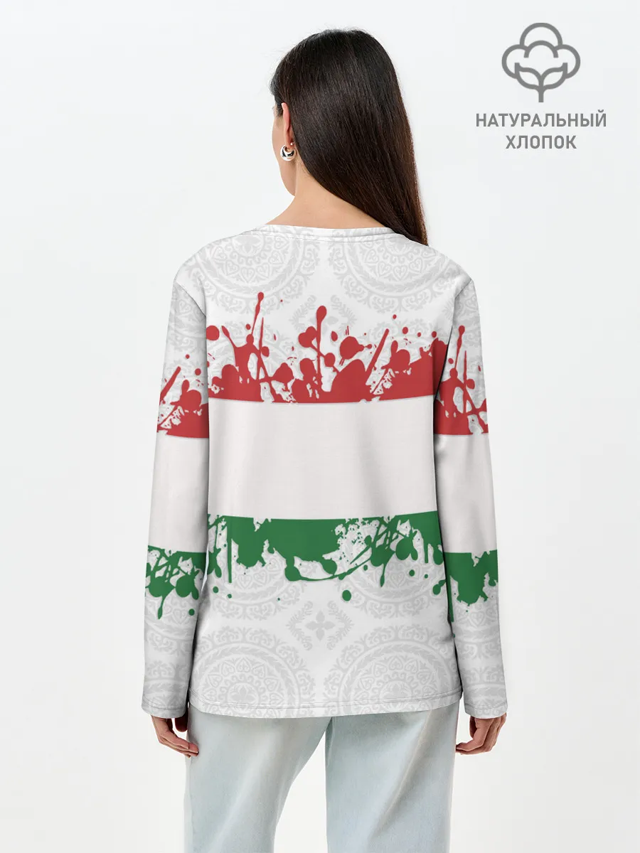 Лонгслив женский. Хлопок / Таджикистан