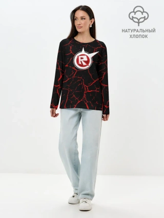 Лонгслив женский. Хлопок / Роблокс | Roblox