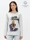 Лонгслив женский. Хлопок / Аврил Лавин