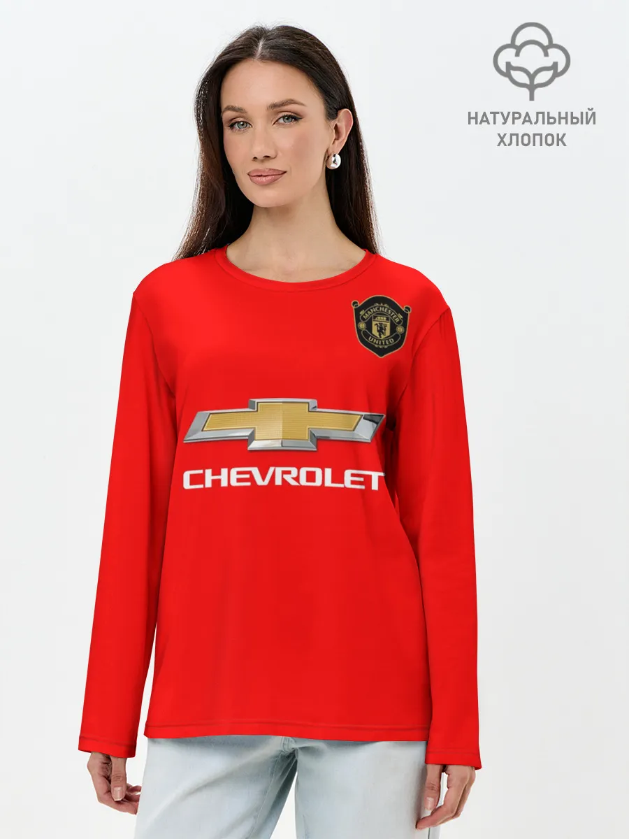 Лонгслив женский. Хлопок / МЮ Бруно Фернандеш Fernandes