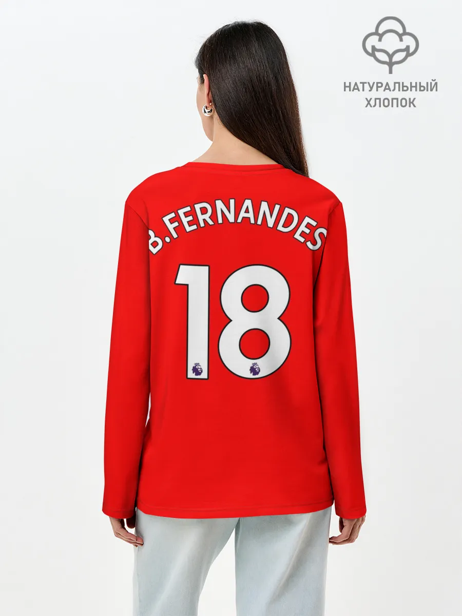 Лонгслив женский. Хлопок / МЮ Бруно Фернандеш Fernandes