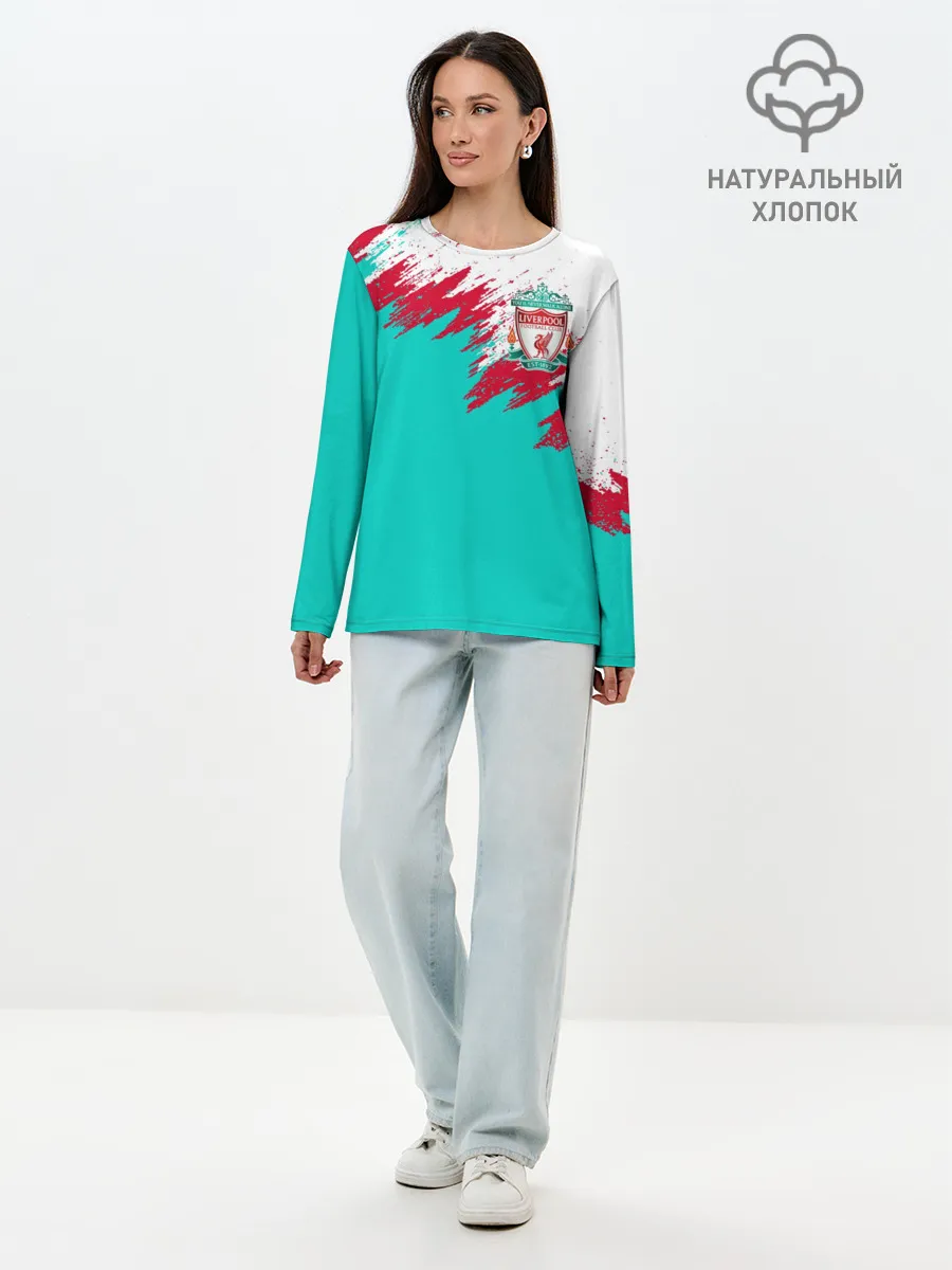 Лонгслив женский. Хлопок / LIVERPOOL | ЛИВЕРПУЛЬ