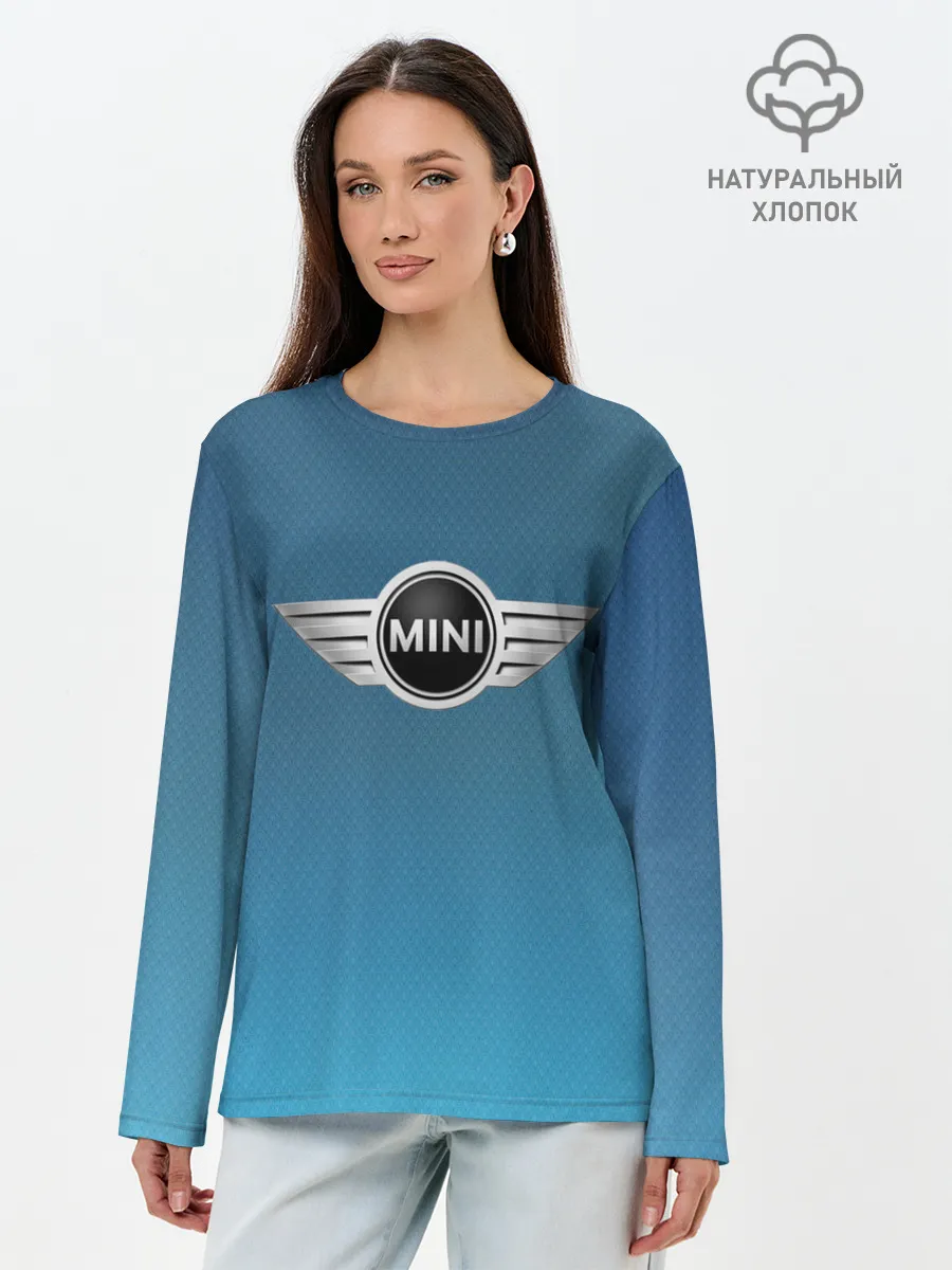 Лонгслив женский. Хлопок / mini